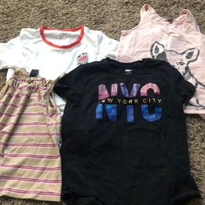 Lot of 4 Gap And Old Navy Shirts